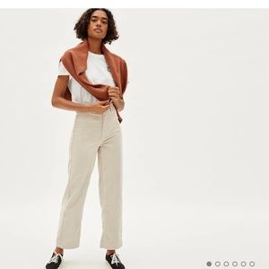 Everlane corduroy wide leg pant